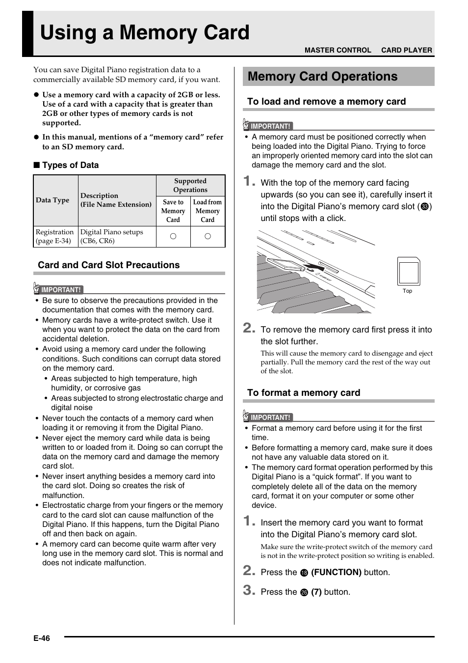 Casio Privia PX3ES1A User Manual | Page 48 / 70