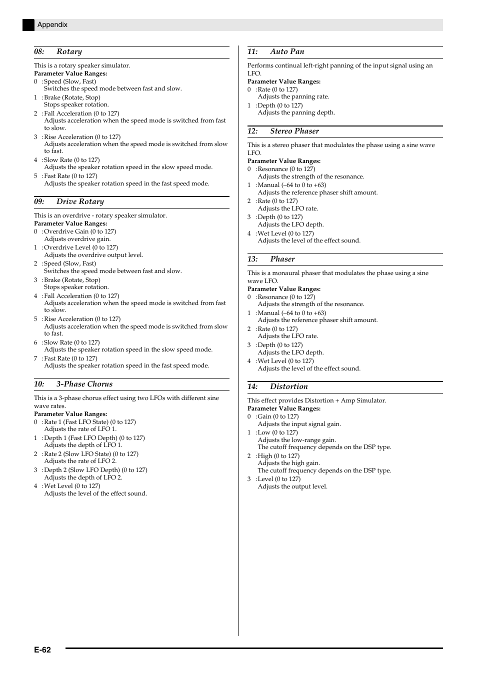 Casio Privia PX3ES1A User Manual | Page 64 / 70