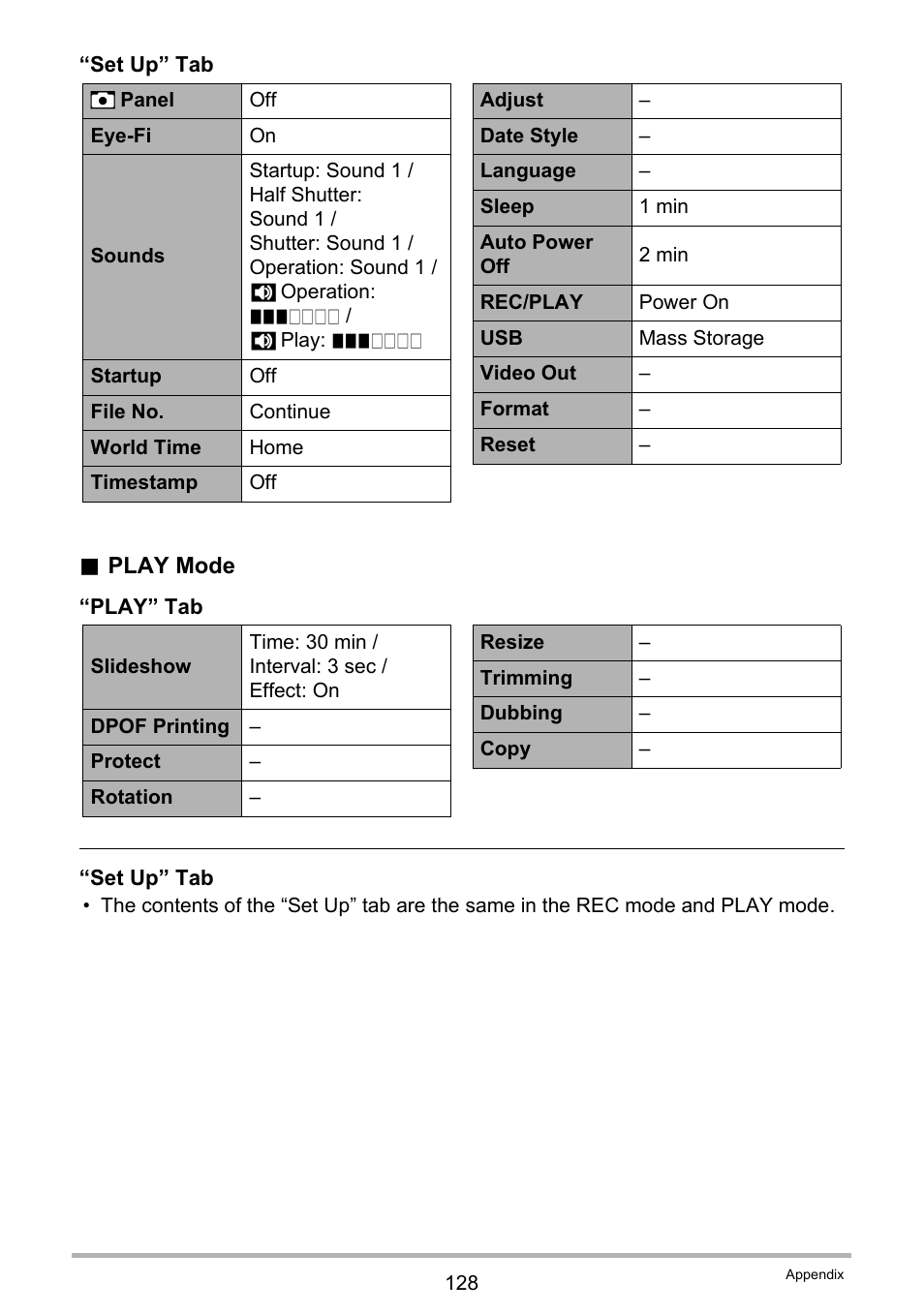 Casio EXILIM EX-Z33 User Manual | Page 128 / 142