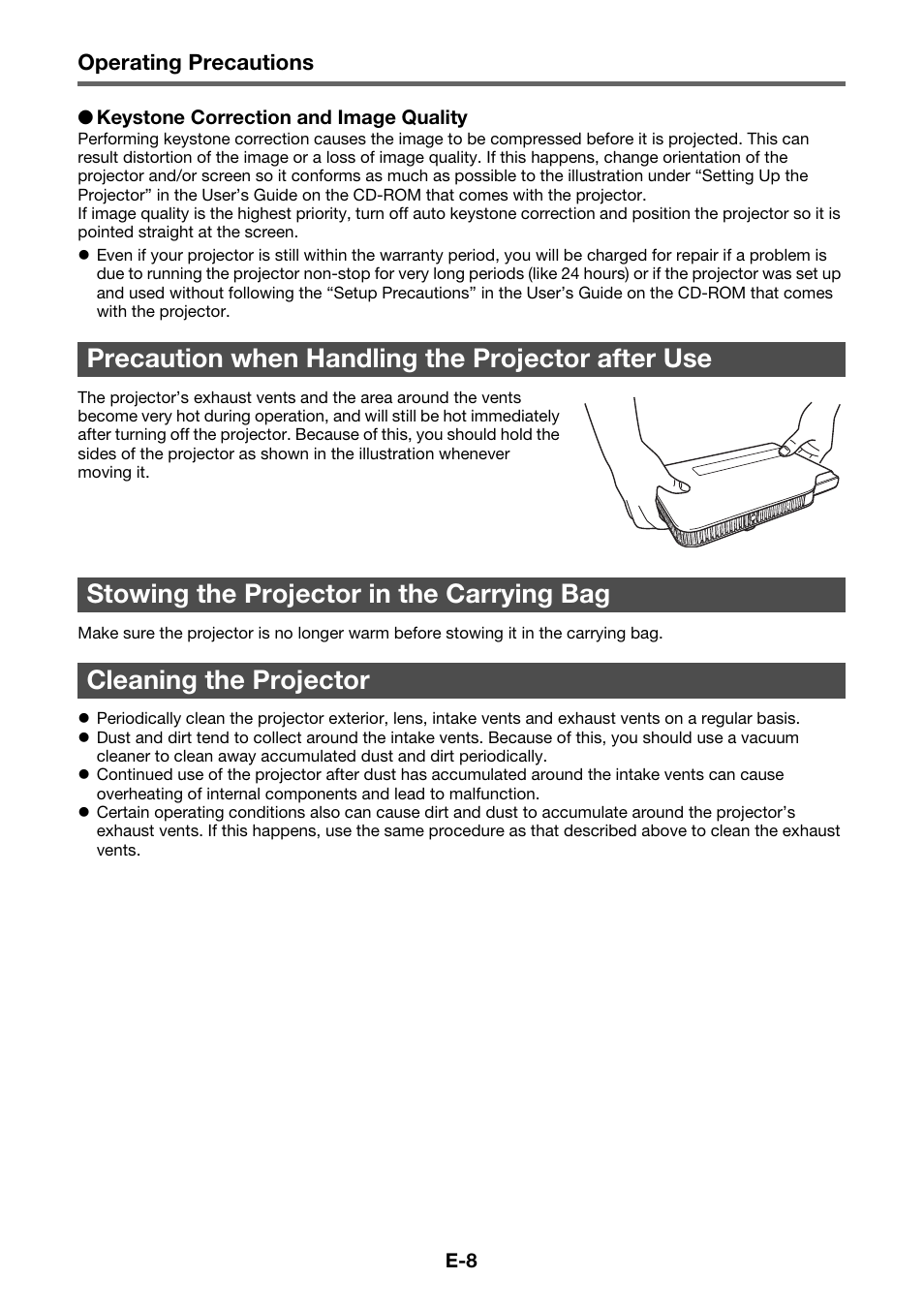 Casio XJ-A141 User Manual | Page 10 / 17