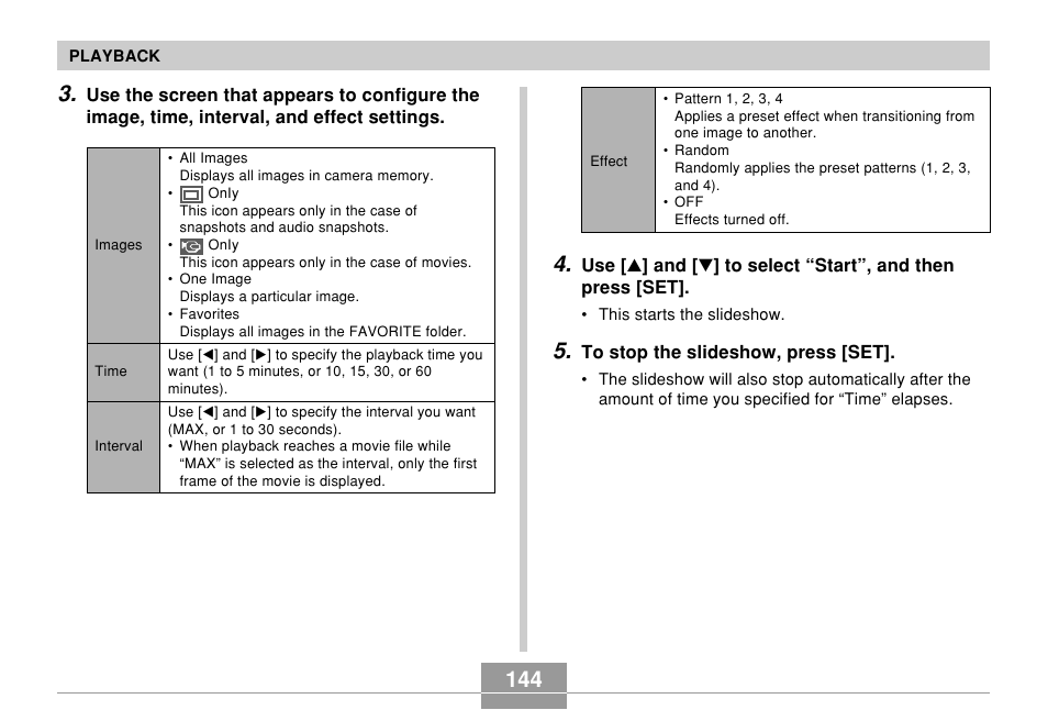 Casio EX-Z700 User Manual | Page 144 / 247