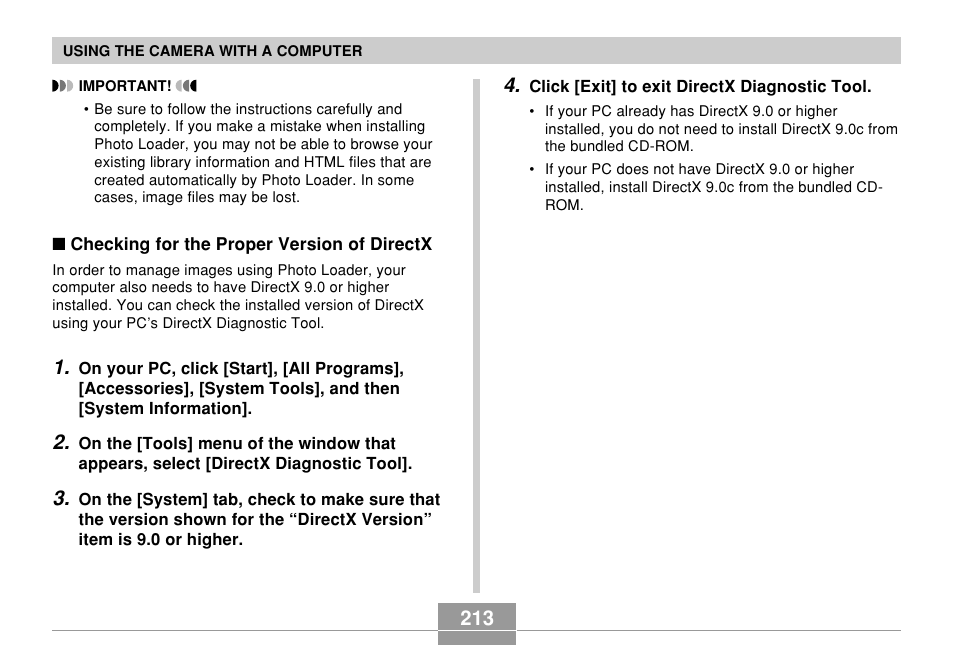 Casio EX-Z700 User Manual | Page 213 / 247