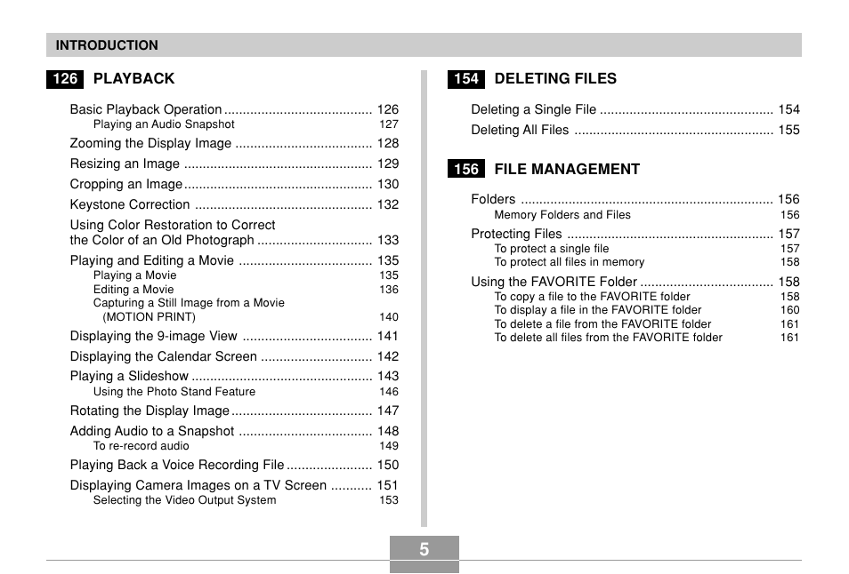 Casio EX-Z700 User Manual | Page 5 / 247