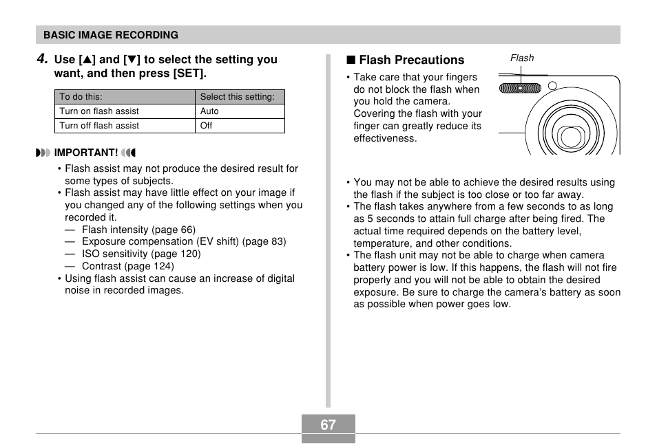 Casio EX-Z700 User Manual | Page 67 / 247