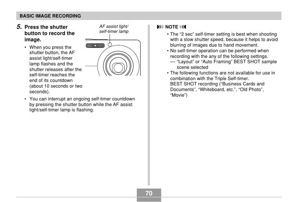 Casio EX-Z700 User Manual | Page 70 / 247