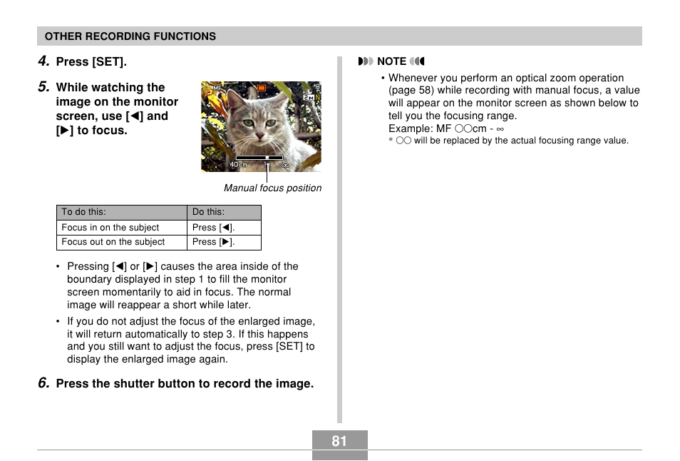 Casio EX-Z700 User Manual | Page 81 / 247