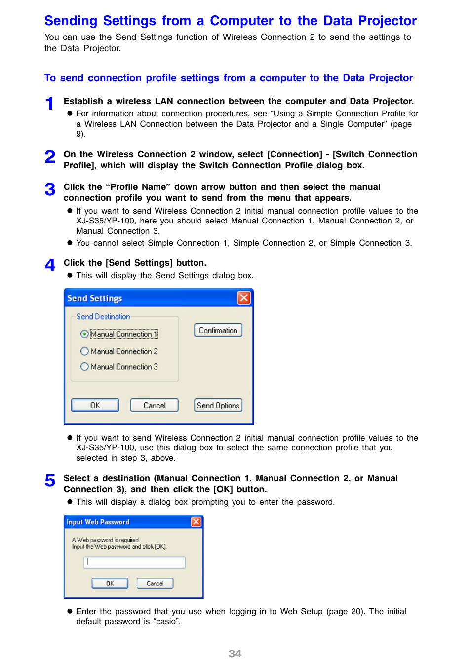 Casio YW2L User Manual | Page 34 / 54