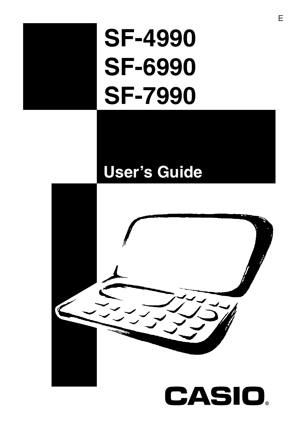 Casio SF-7990 User Manual | 100 pages