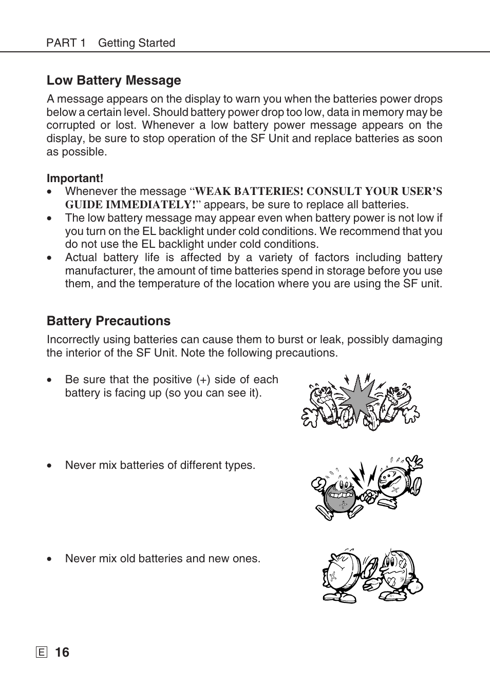 Casio SF-7990 User Manual | Page 18 / 100