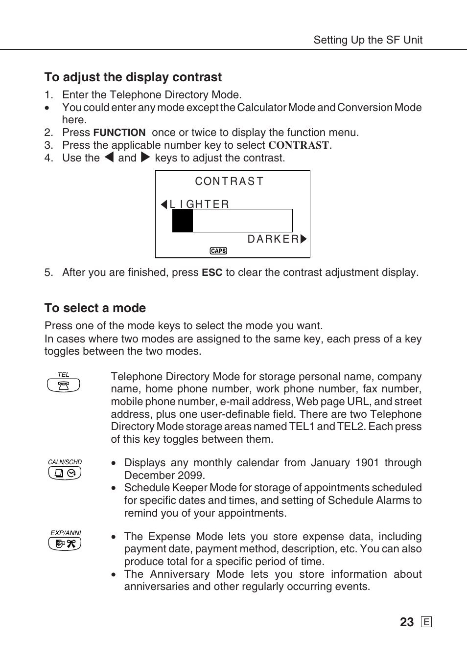 Casio SF-7990 User Manual | Page 25 / 100