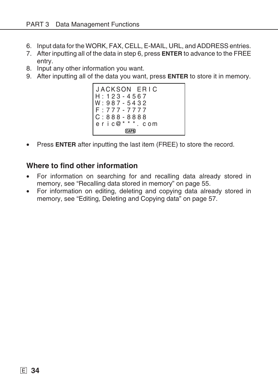 Casio SF-7990 User Manual | Page 36 / 100
