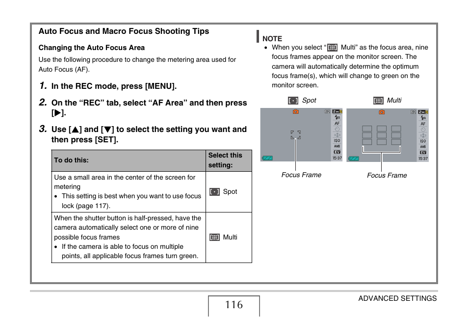 Casio EX-S770 User Manual | Page 116 / 290