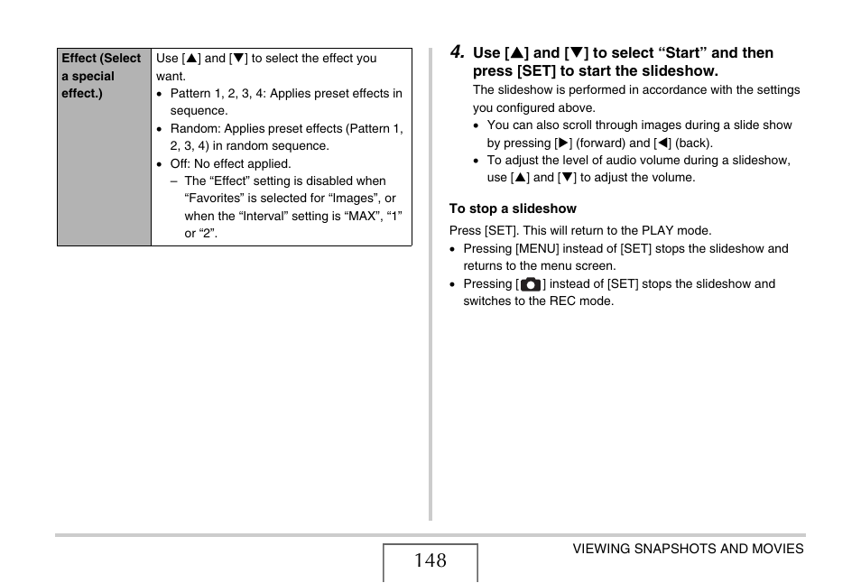 Casio EX-S770 User Manual | Page 148 / 290