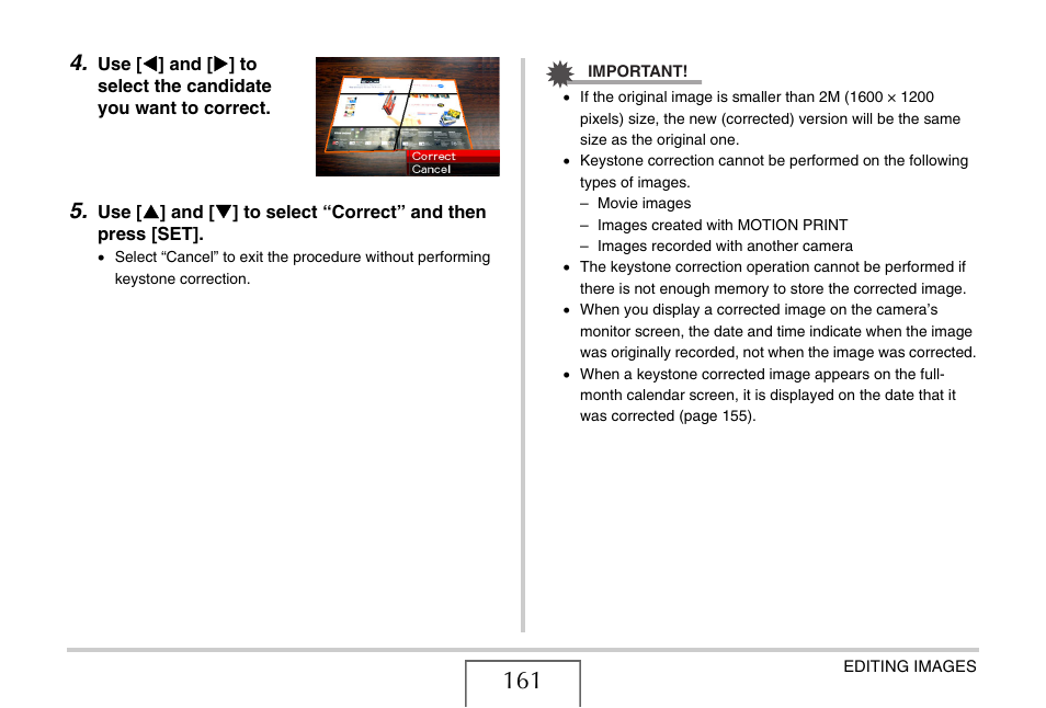 Casio EX-S770 User Manual | Page 161 / 290