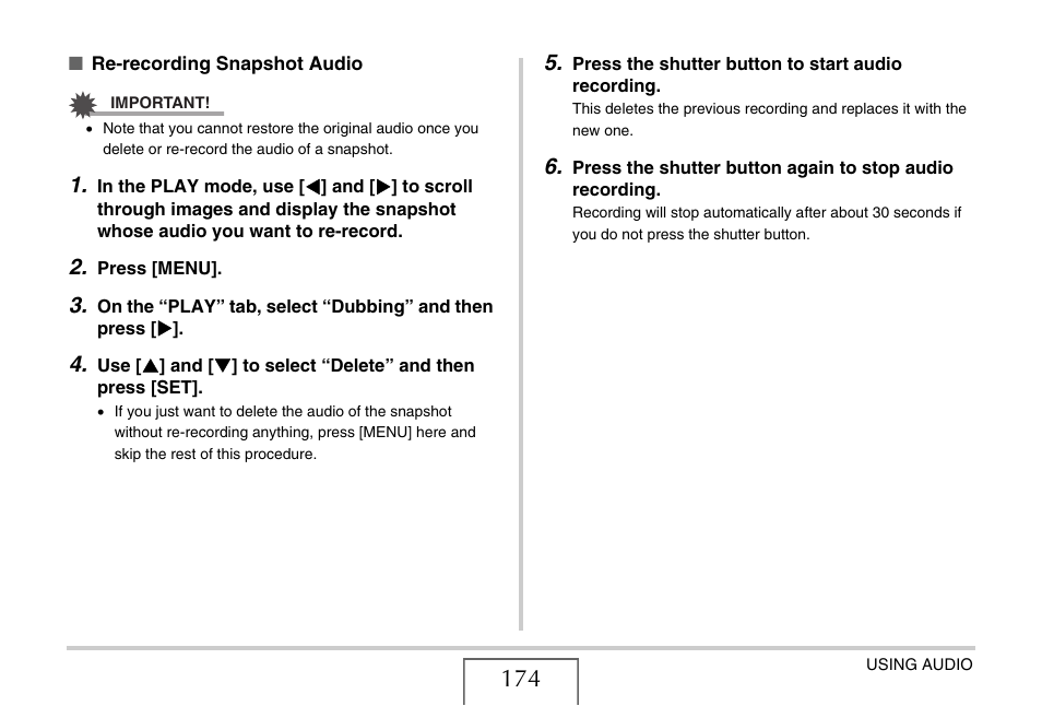 Casio EX-S770 User Manual | Page 174 / 290