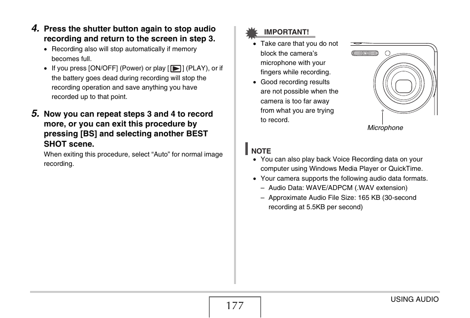 Casio EX-S770 User Manual | Page 177 / 290