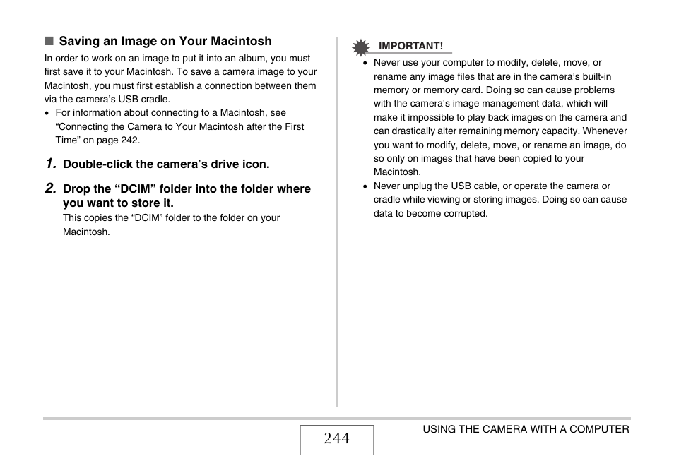 Casio EX-S770 User Manual | Page 244 / 290