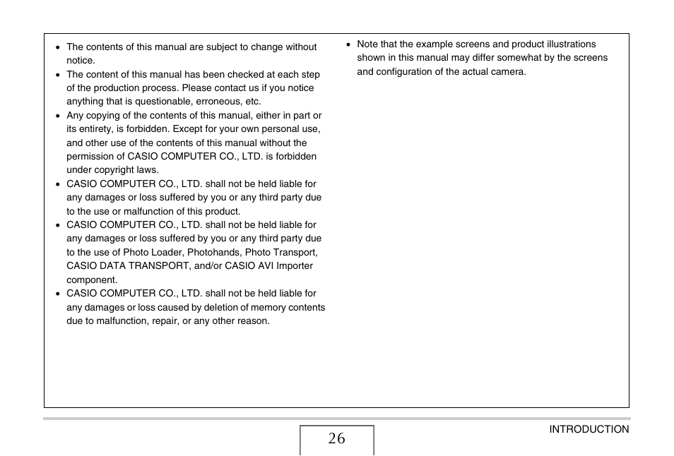 Casio EX-S770 User Manual | Page 26 / 290