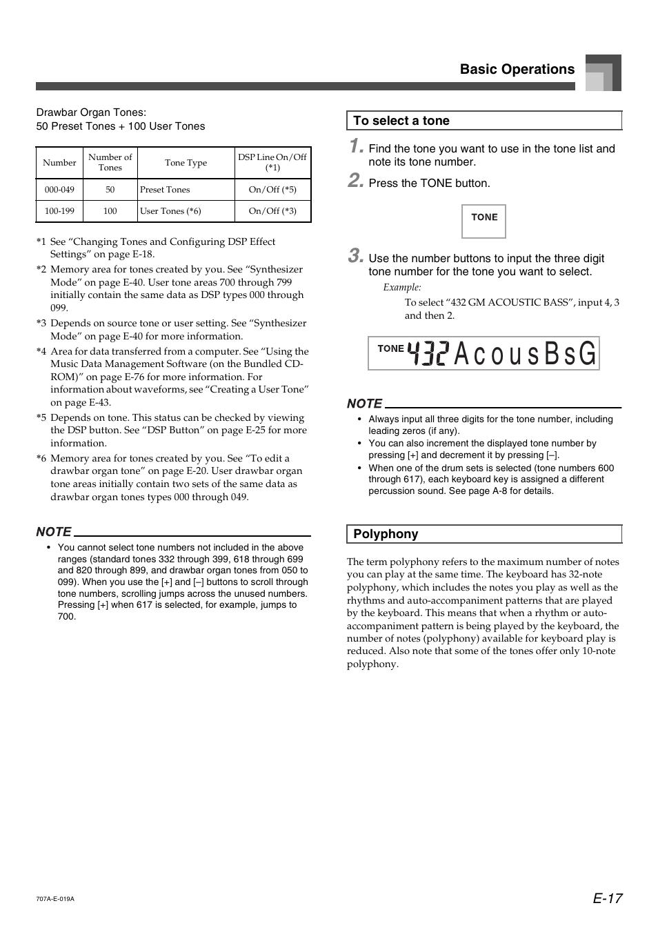 Casio CTK900 User Manual | Page 20 / 116