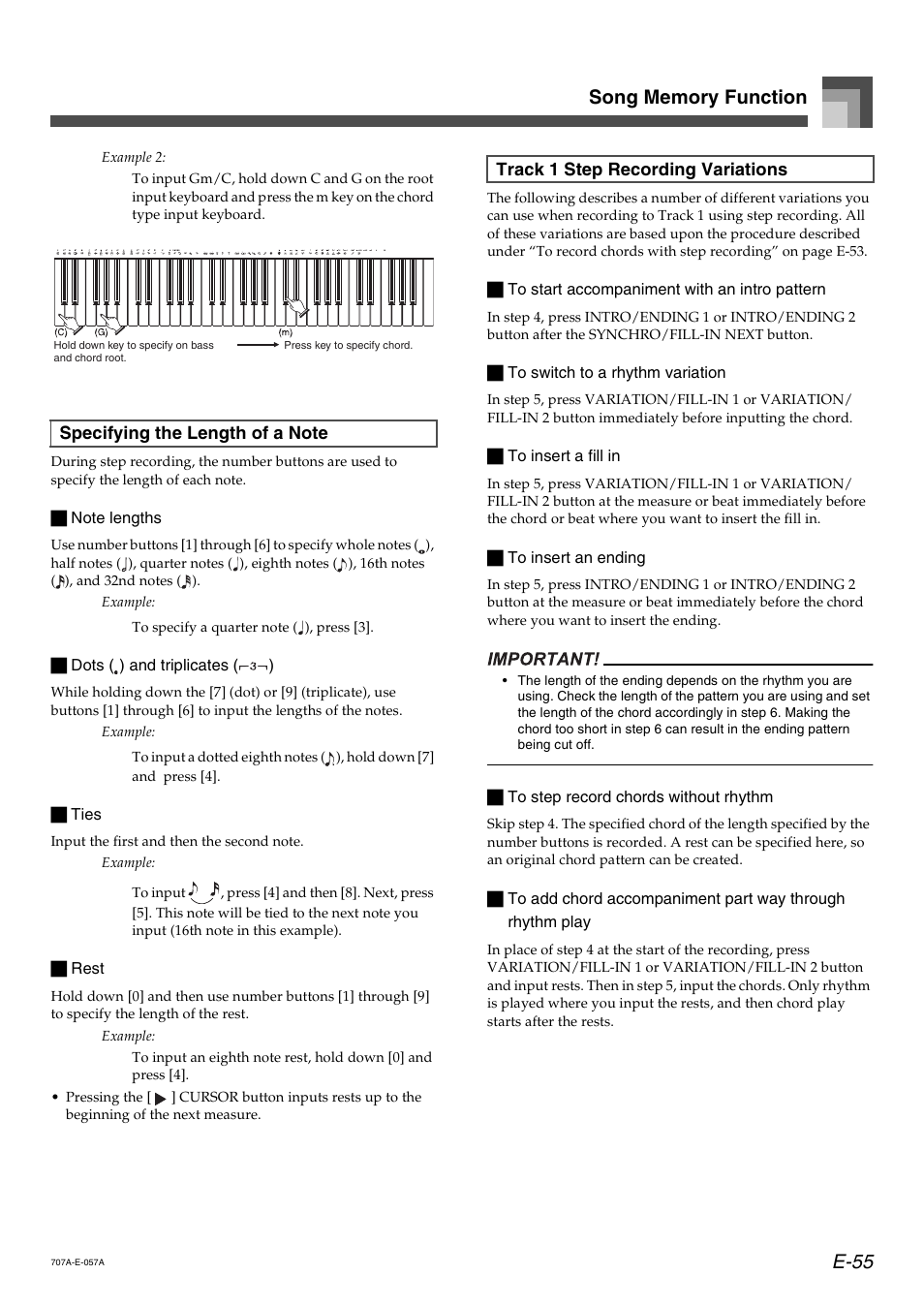 Casio CTK900 User Manual | Page 58 / 116