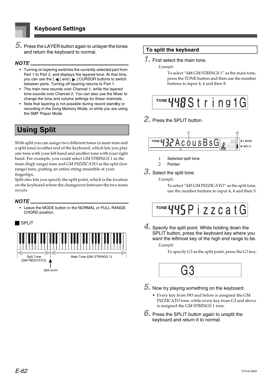 1g n r t | Casio CTK900 User Manual | Page 66 / 116