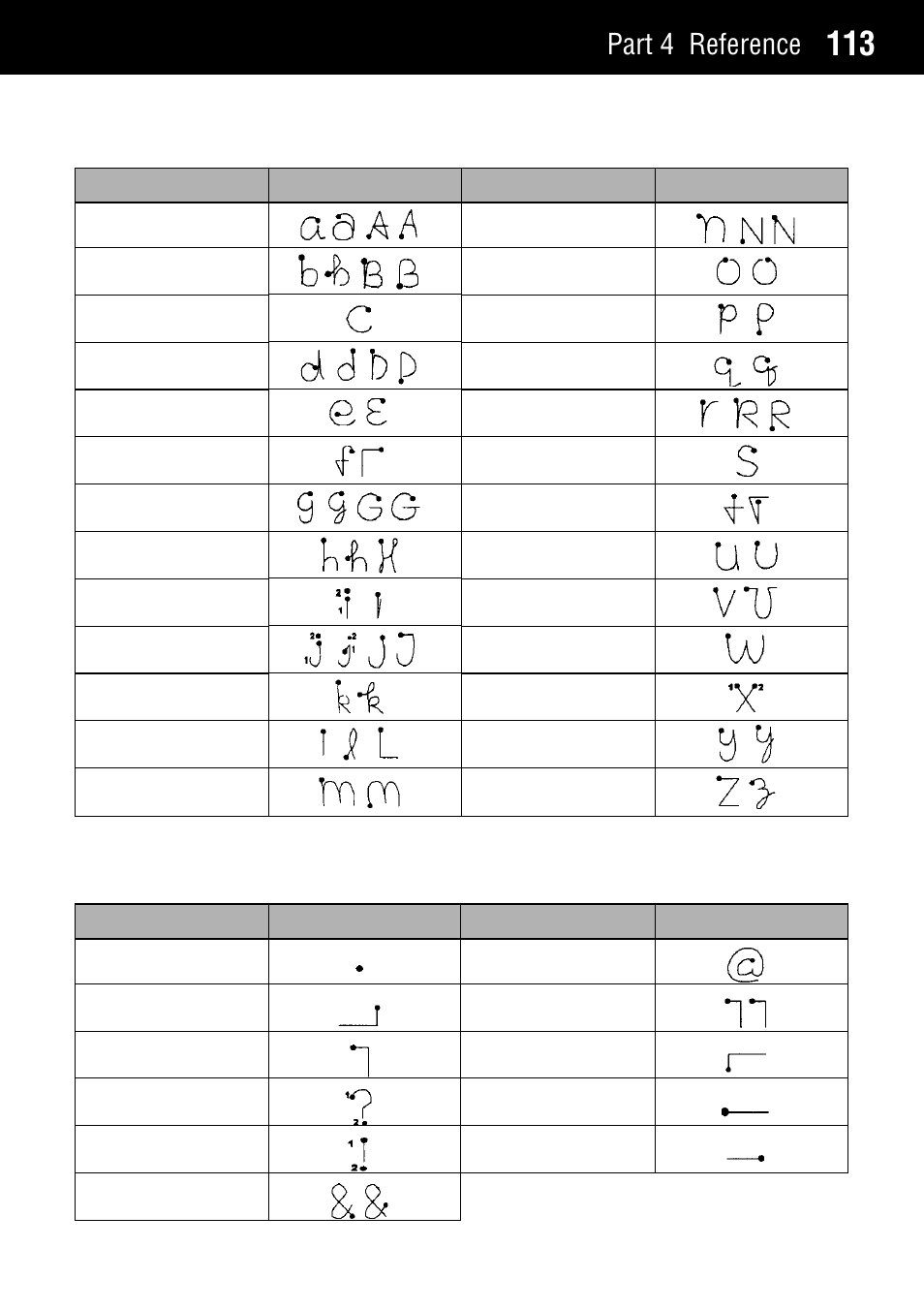 Part 4 reference | Casio Palm-size PC User Manual | Page 121 / 141