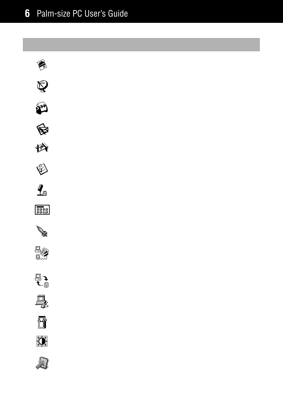 Palm-size pc user’s guide | Casio Palm-size PC User Manual | Page 14 / 141