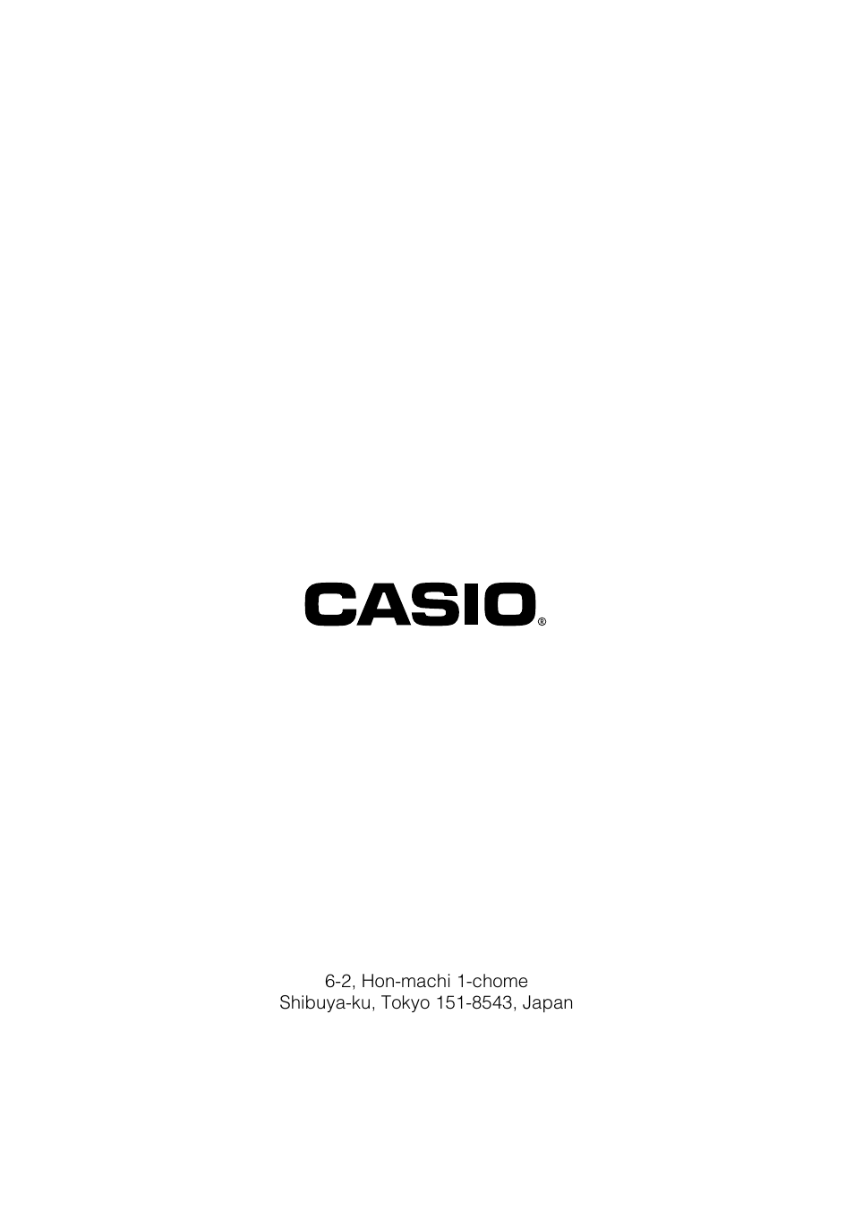 Casio computer co., ltd | Casio Palm-size PC User Manual | Page 141 / 141