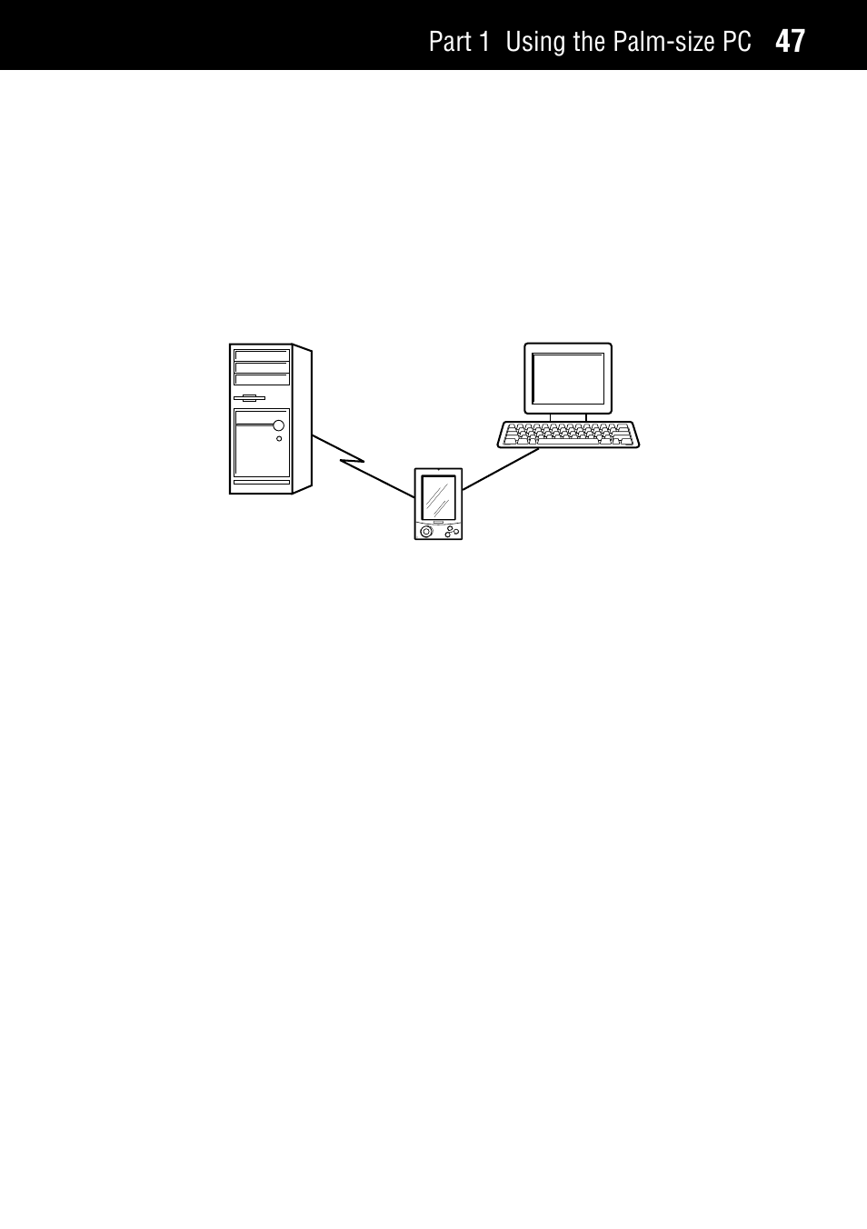 Inbox: sending and receiving e-mail, Part 1 using the palm-size pc | Casio Palm-size PC User Manual | Page 55 / 141