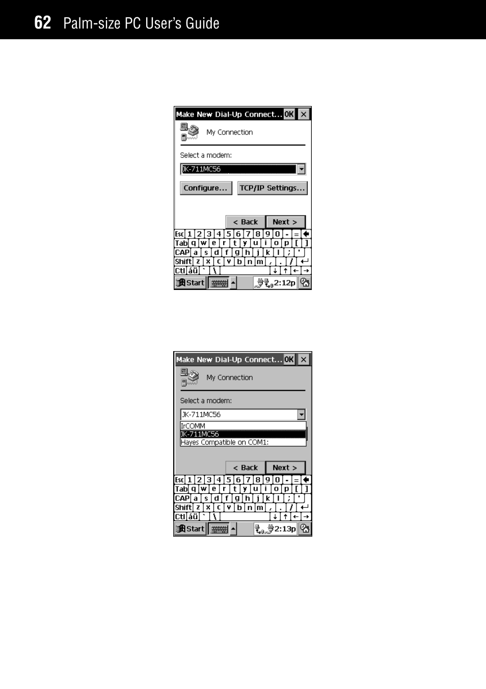 Palm-size pc user’s guide | Casio Palm-size PC User Manual | Page 70 / 141