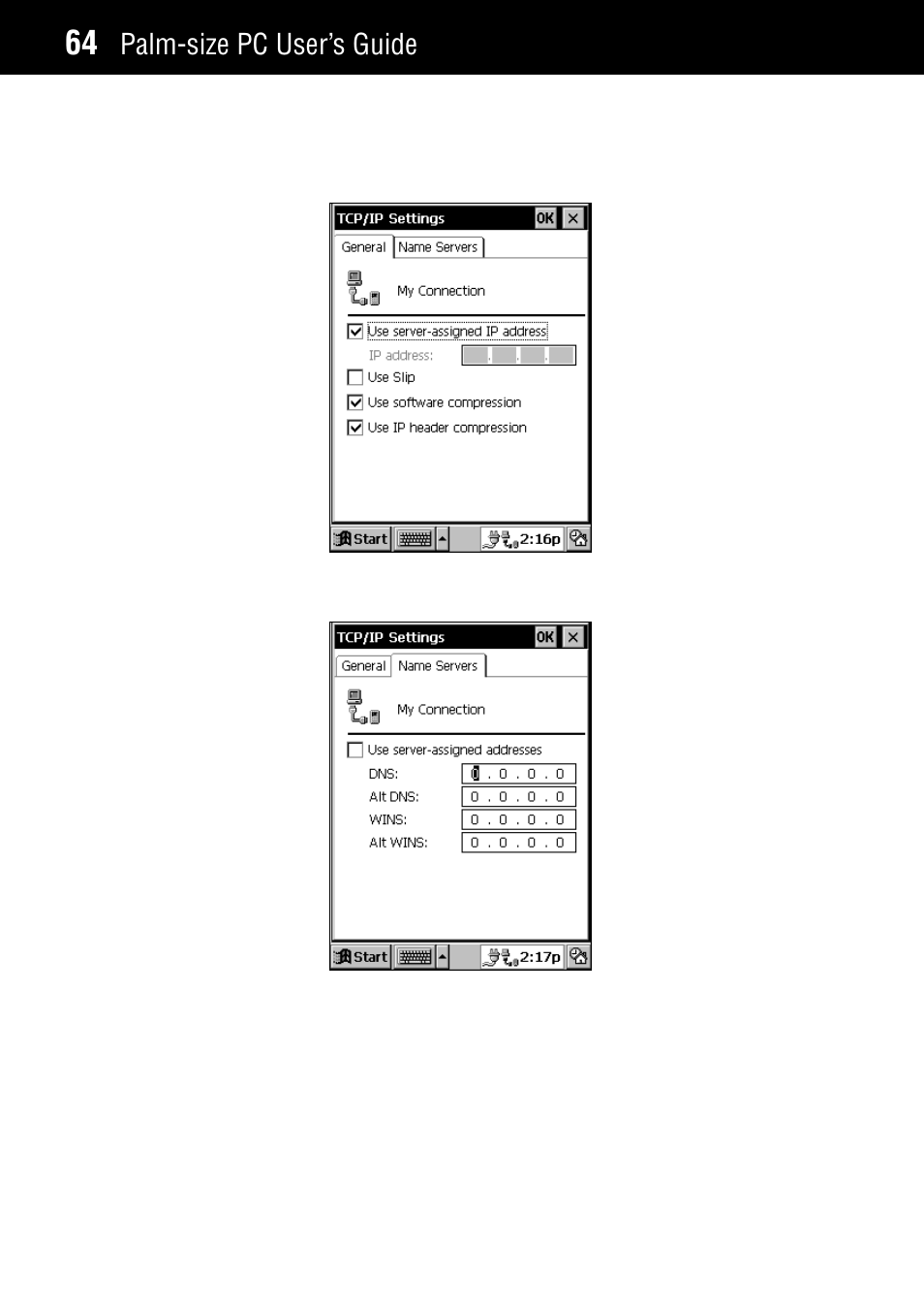 Palm-size pc user’s guide | Casio Palm-size PC User Manual | Page 72 / 141