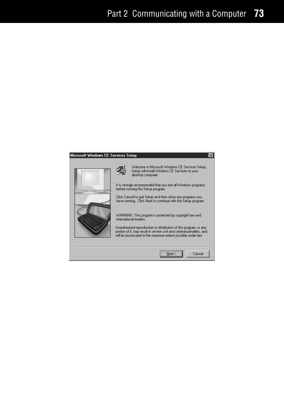 Part 2 communicating with a computer | Casio Palm-size PC User Manual | Page 81 / 141