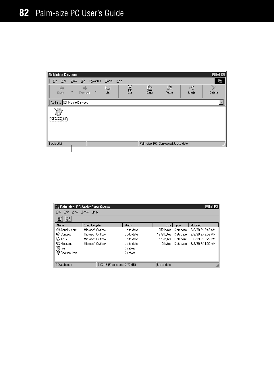 Palm-size pc user’s guide | Casio Palm-size PC User Manual | Page 90 / 141