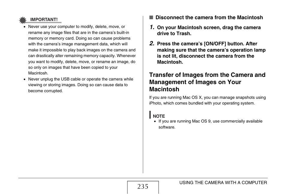 Casio EX-Z12 User Manual | Page 235 / 265