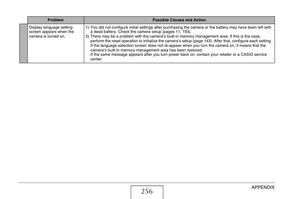 Casio EX-Z12 User Manual | Page 256 / 265