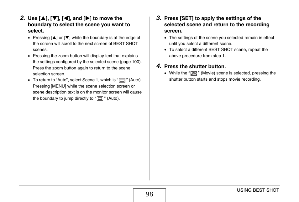 Casio EX-Z12 User Manual | Page 98 / 265