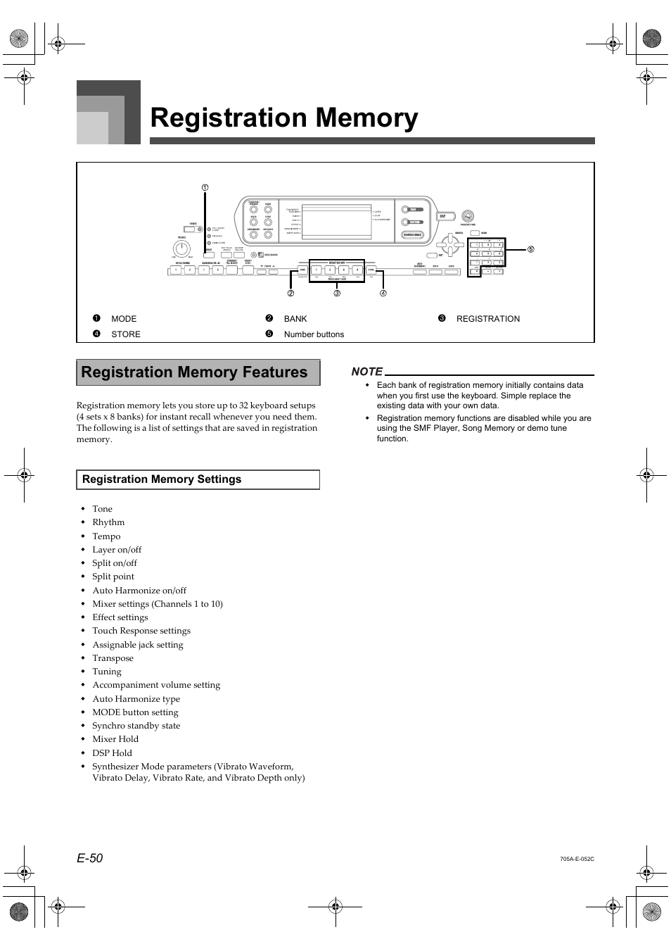 E-50 | Casio CTK-691 User Manual | Page 52 / 122