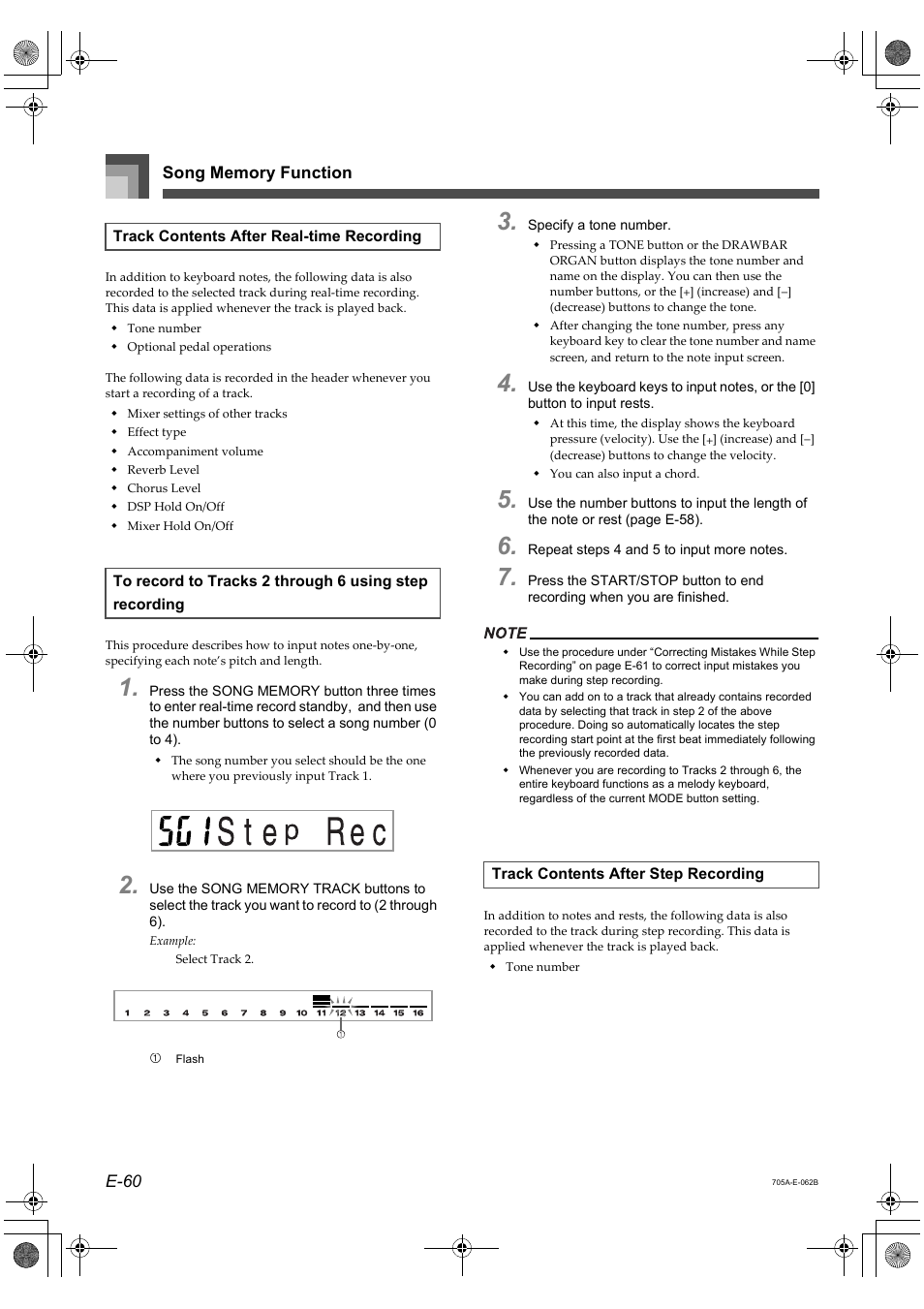 Casio CTK-691 User Manual | Page 62 / 122
