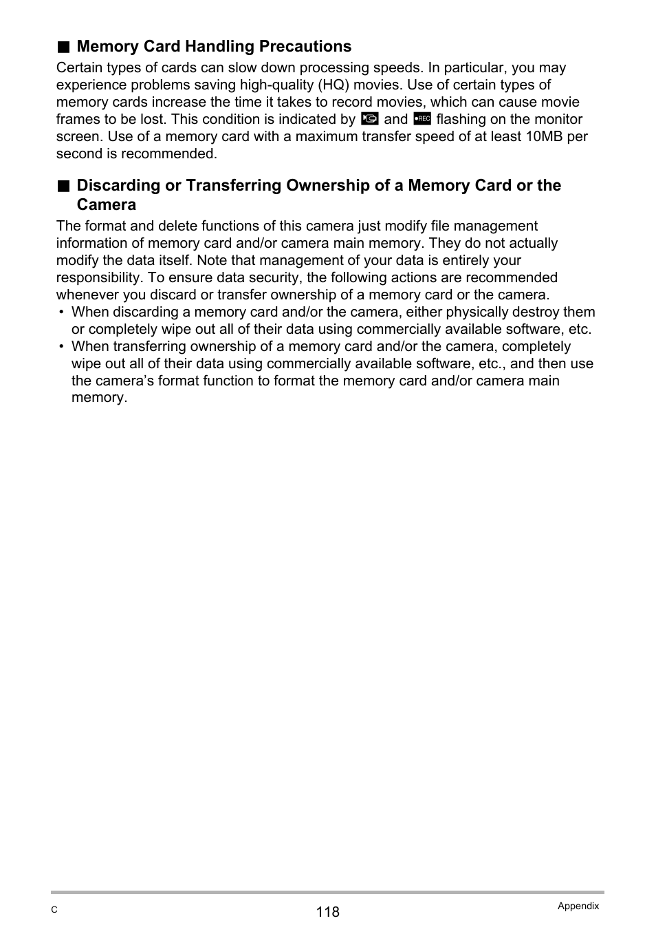 Casio EX-Z155 User Manual | Page 118 / 137
