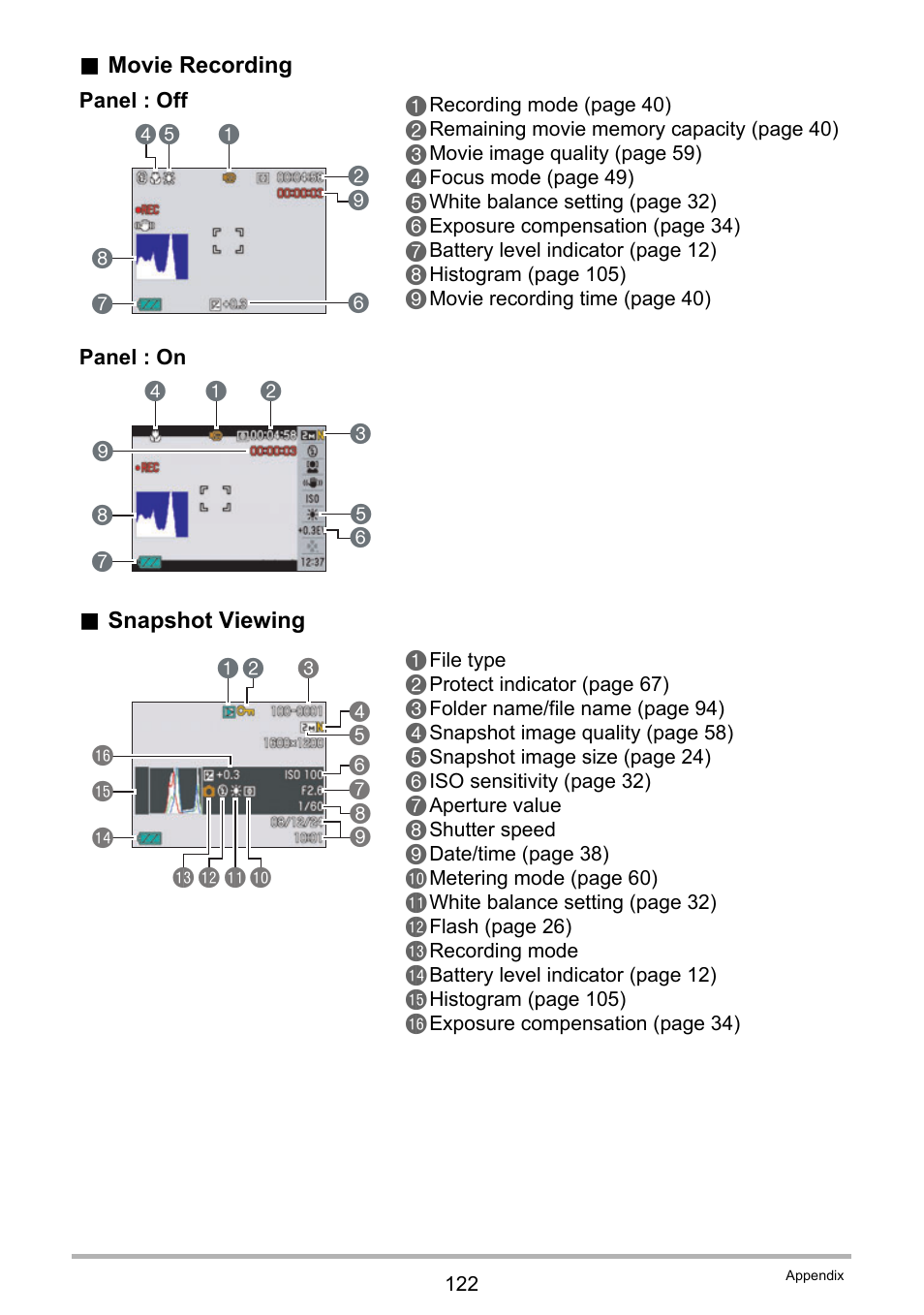 Casio EX-Z155 User Manual | Page 122 / 137