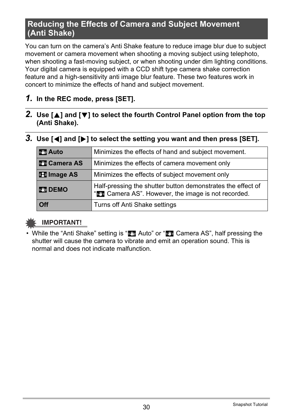 Casio EX-Z155 User Manual | Page 30 / 137