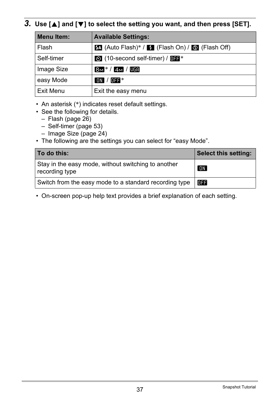 Casio EX-Z155 User Manual | Page 37 / 137