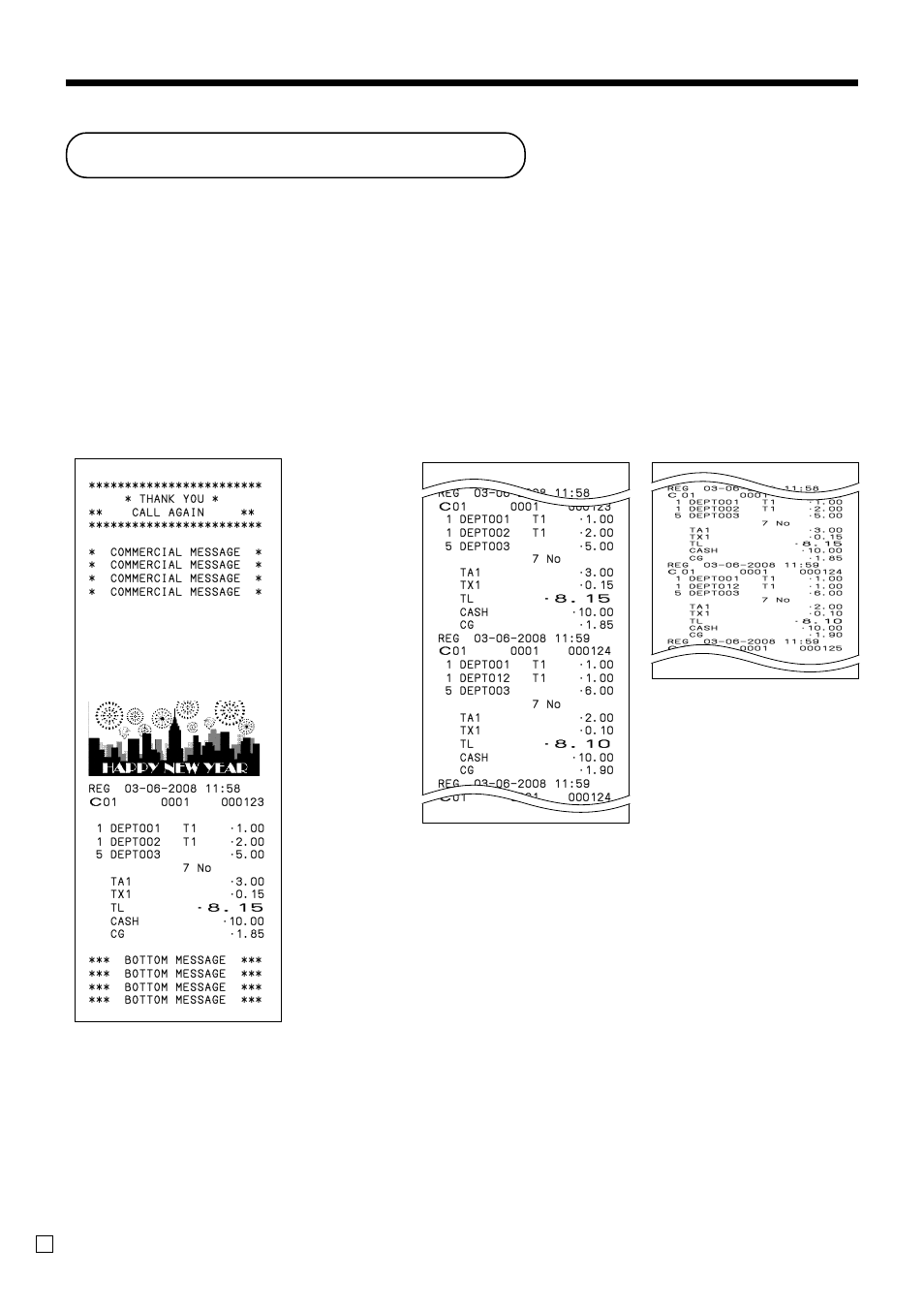 How to read the printouts, Basic operations and setups, New year sale 1st anniversary 10% off | Casio SE-S300 User Manual | Page 26 / 98