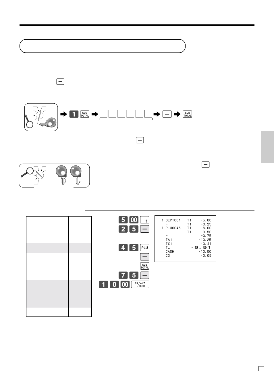 Preparing and using reductions, Basic operations and setups, 61 s 6 | 6 m 6 s, Programming for reductions, Registering reductions | Casio SE-S300 User Manual | Page 37 / 98