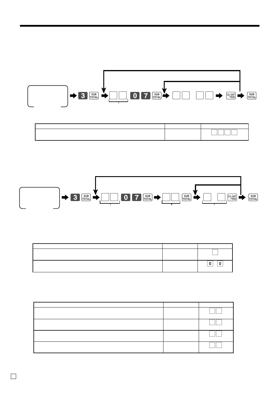 Advanced operations and setups, 63 s 6, 07 s 6 | A6 s, Clerk program, 6 a 6 s, Clerk other programming, Clerk number, check number programming | Casio SE-S300 User Manual | Page 74 / 98