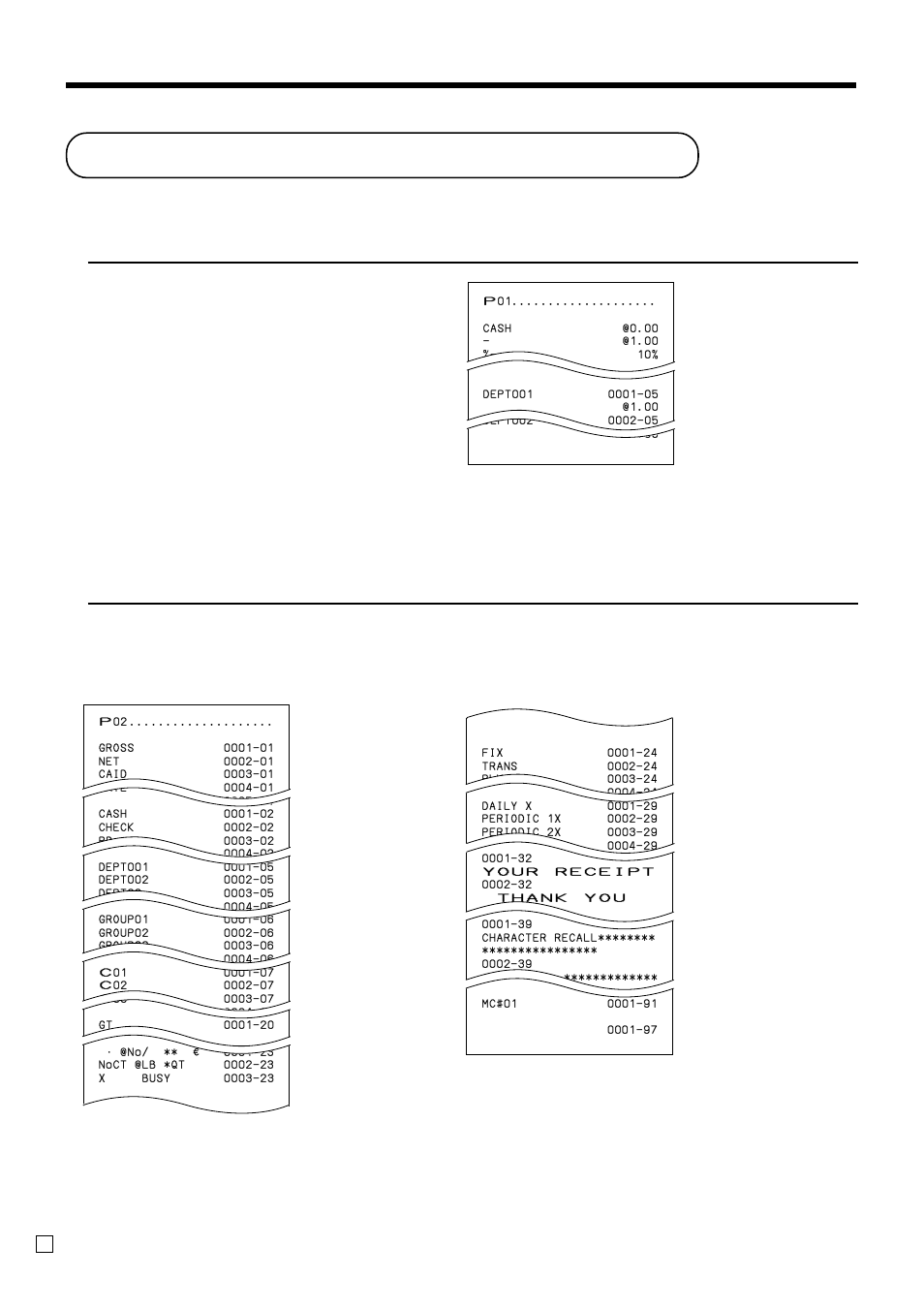 Reading the cash register's program, Advanced operations and setups | Casio SE-S300 User Manual | Page 84 / 98