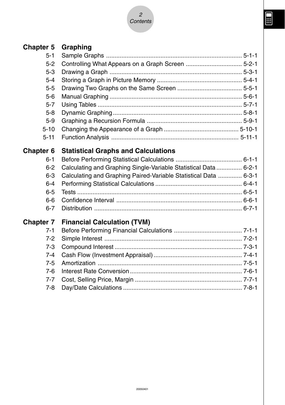 Casio fx-9860G SD User Manual | Page 21 / 596