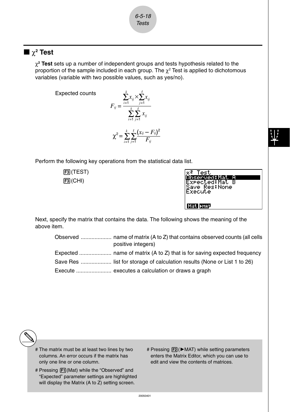 Test | Casio fx-9860G SD User Manual | Page 328 / 596