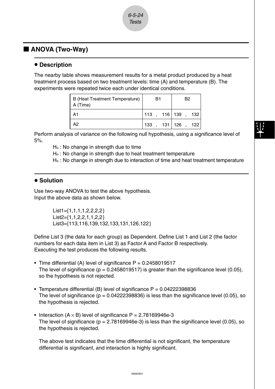 Kk anova (two-way) | Casio fx-9860G SD User Manual | Page 334 / 596