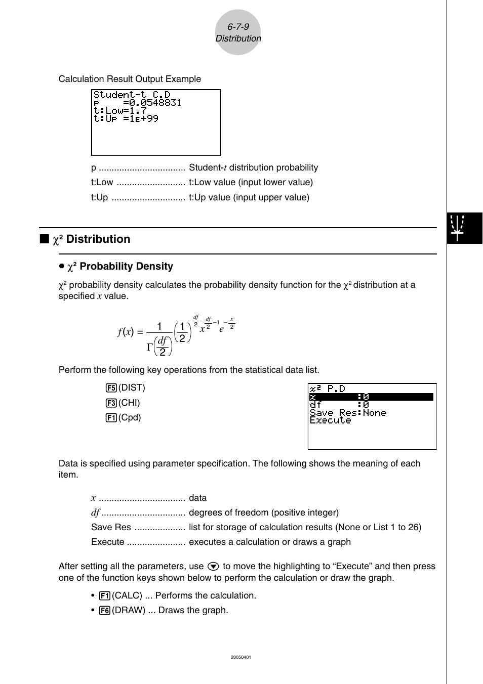 Distribution | Casio fx-9860G SD User Manual | Page 355 / 596